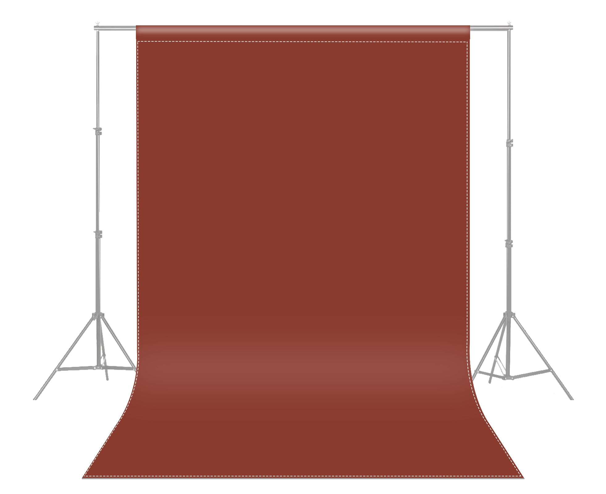 Avezano Reddish Brown Solid Color Photography Backdrop-AVEZANO